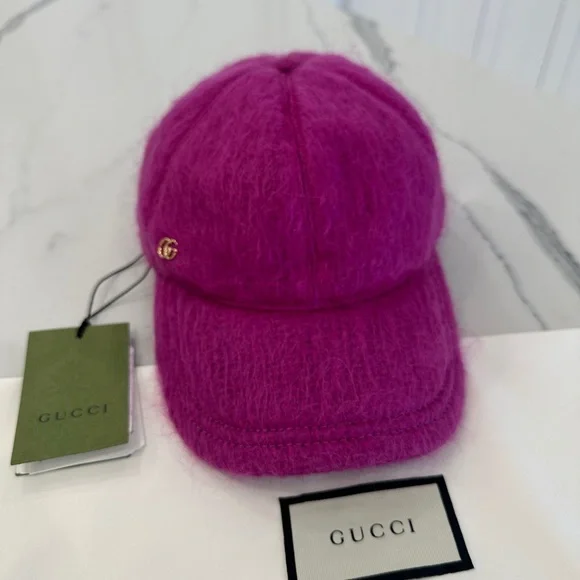 Gucci Mohair Baseball Hat - Picture 2 of 7